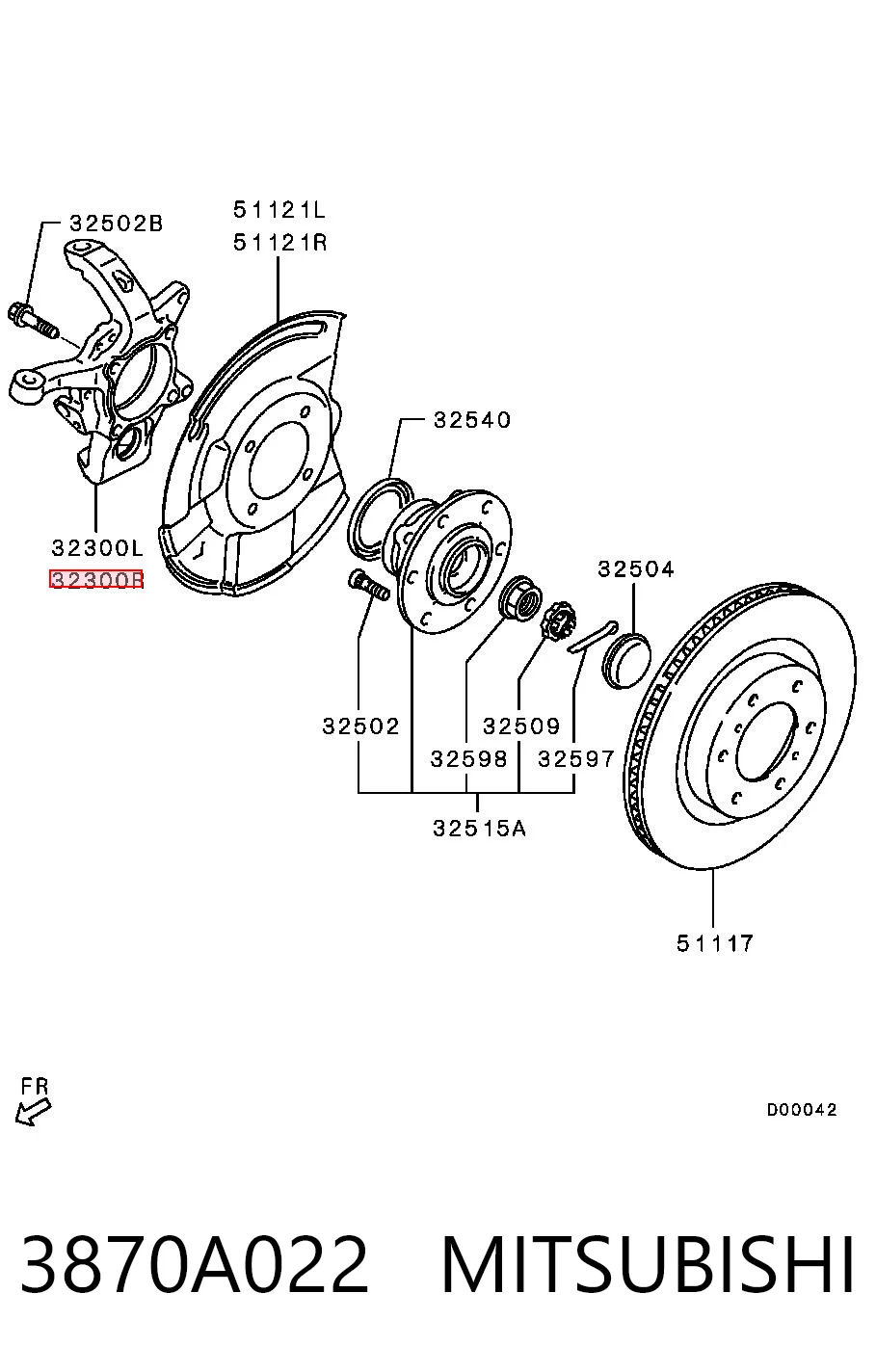 3870A022 Mitsubishi
