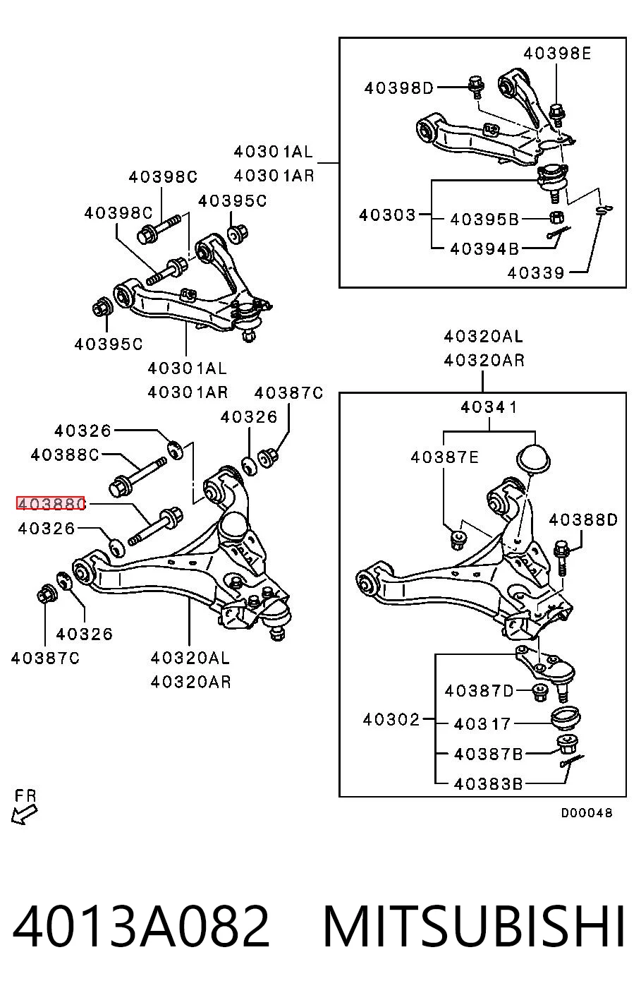 4013A082 Mitsubishi