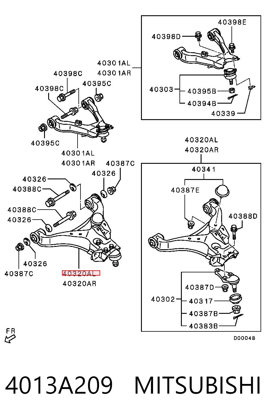 4013A209 Mitsubishi