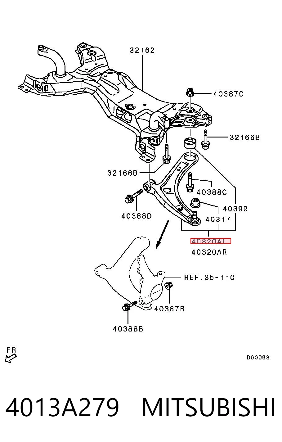 4013A279 Mitsubishi