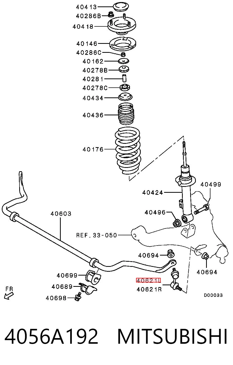 4056A192 Mitsubishi