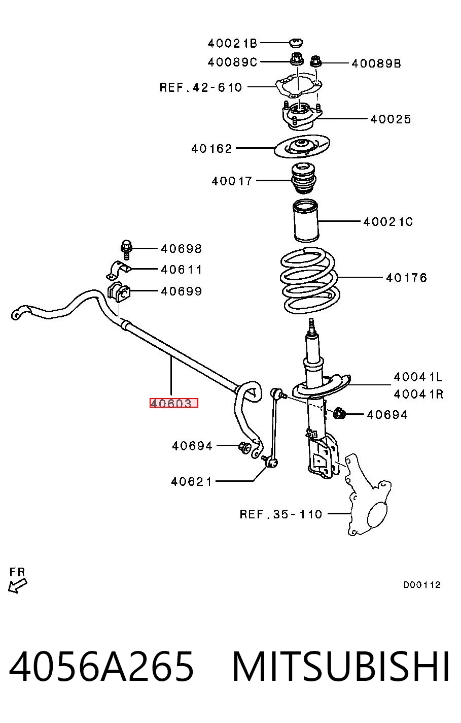 4056A265 Mitsubishi