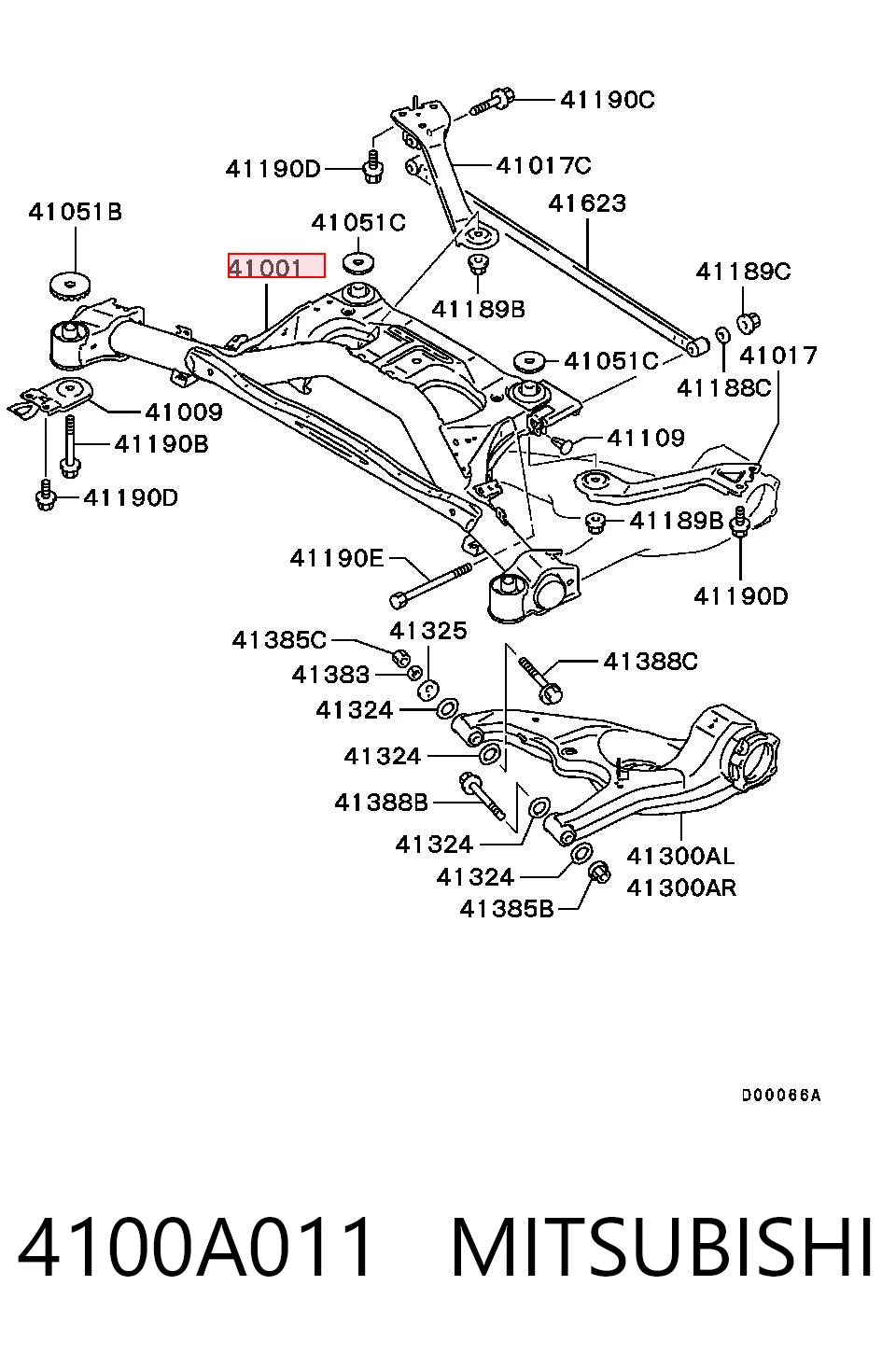 4100A011 Mitsubishi