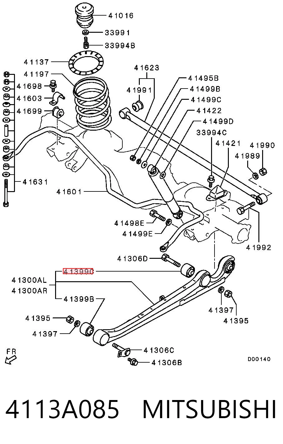 4113A085 Mitsubishi