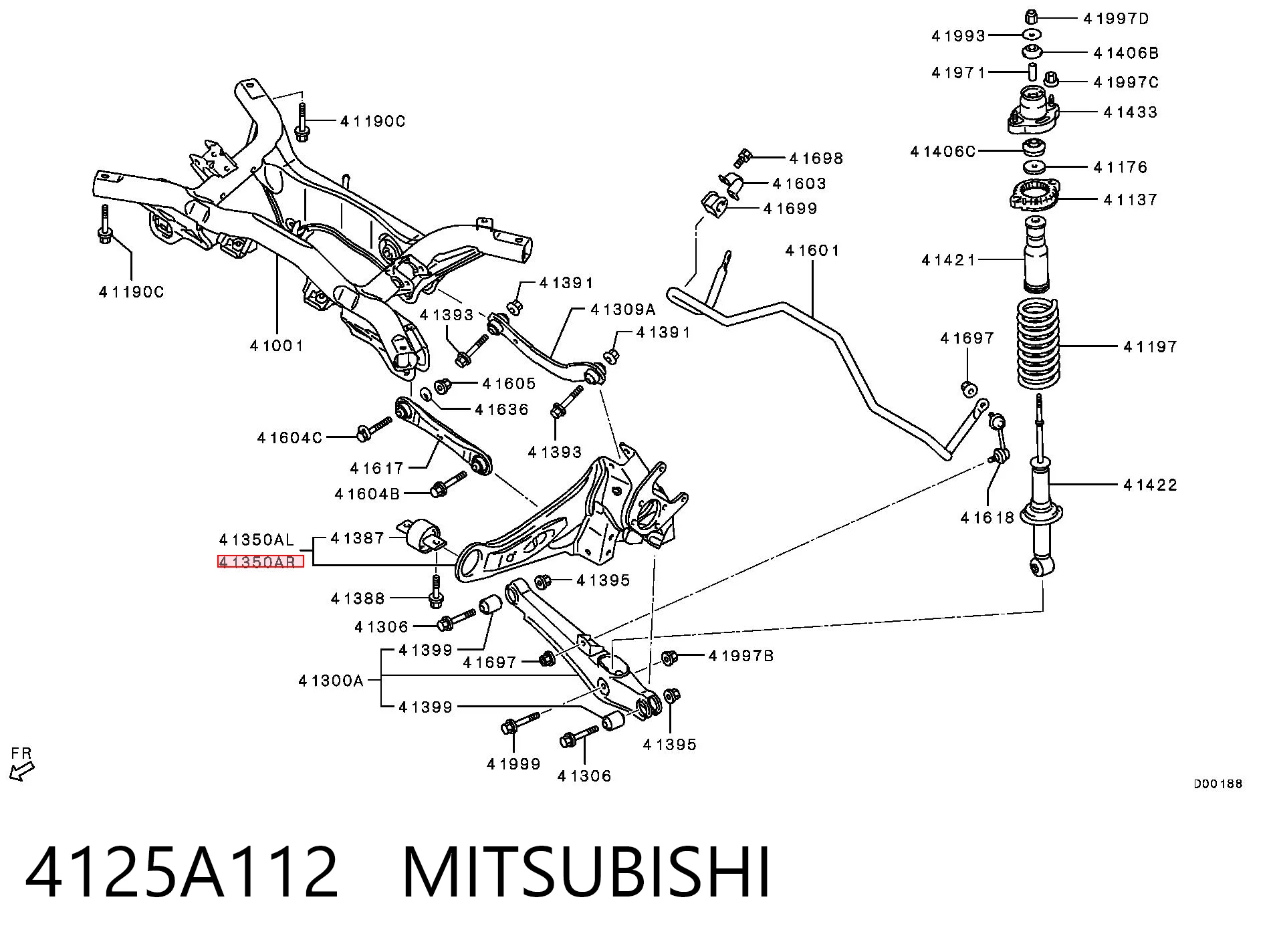 4125A112 Mitsubishi