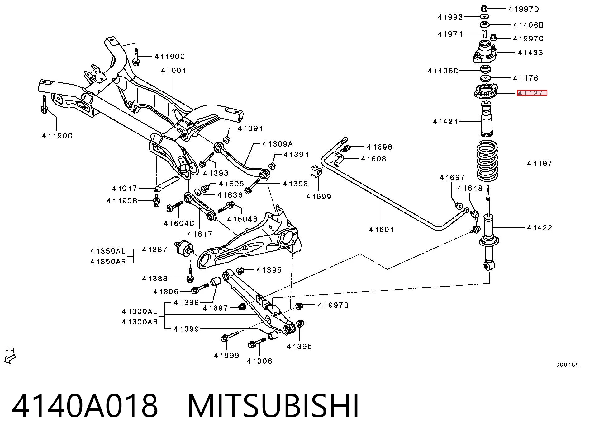 4140A018 Mitsubishi