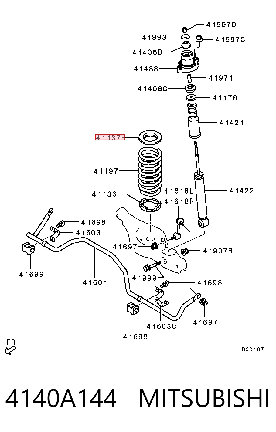 4140A144 Mitsubishi