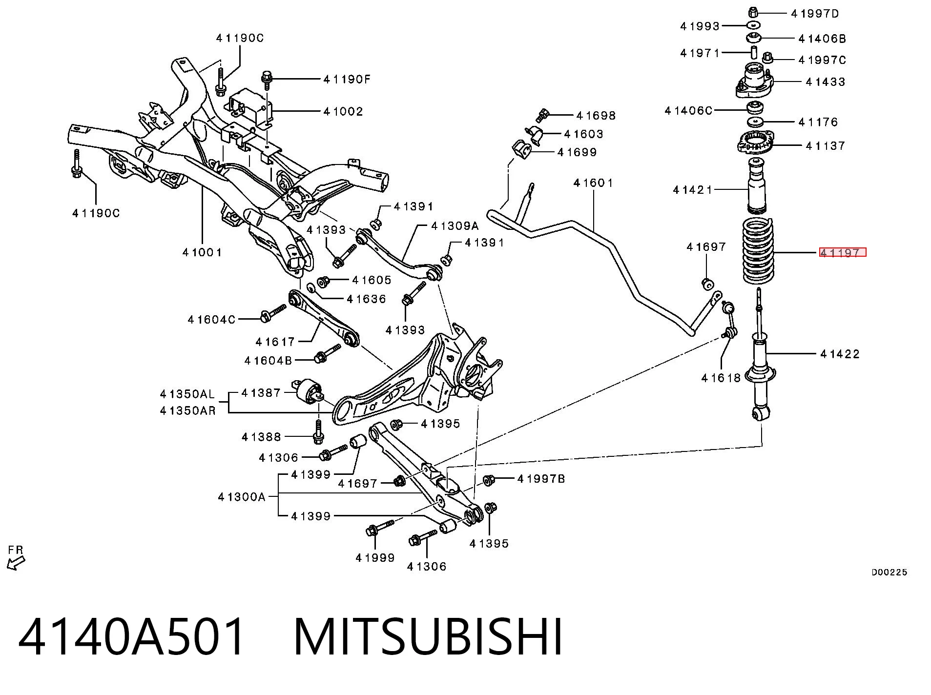 4140A501 Mitsubishi