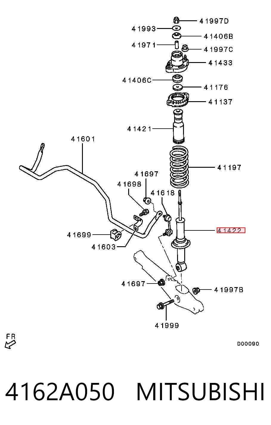 4162A050 Mitsubishi