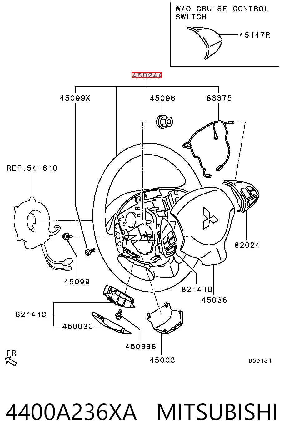 4400A236XA Mitsubishi
