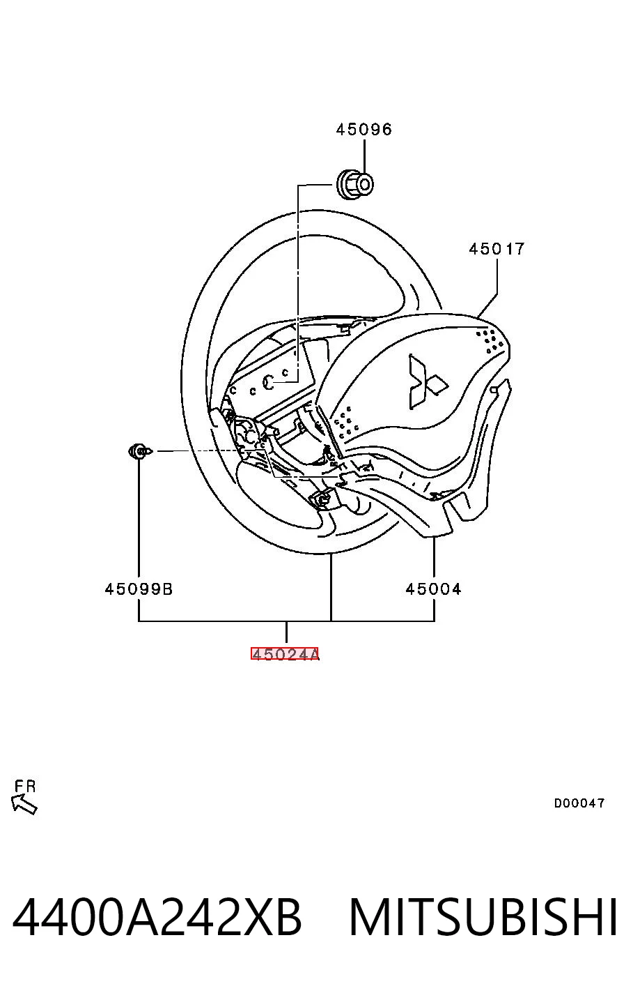 4400A242XB Mitsubishi