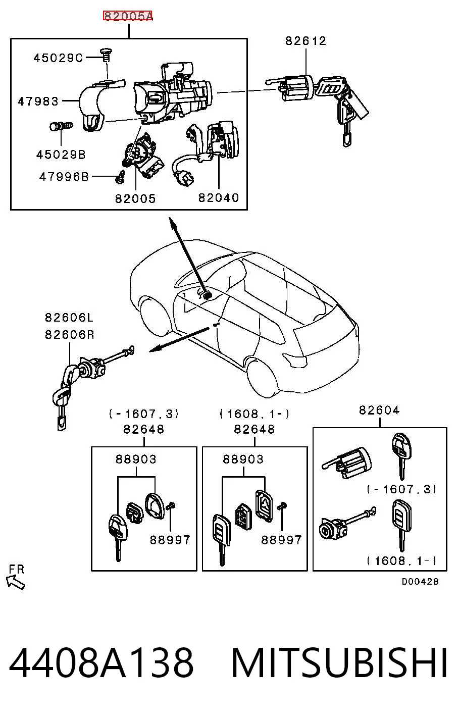 4408A138 Mitsubishi