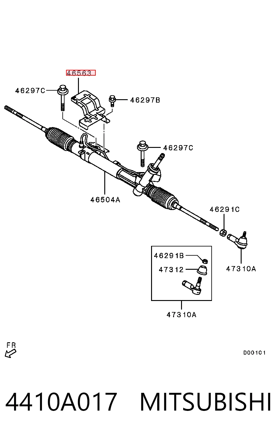 4410A017 Mitsubishi