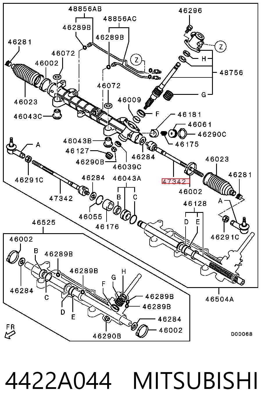 4422A044 Mitsubishi