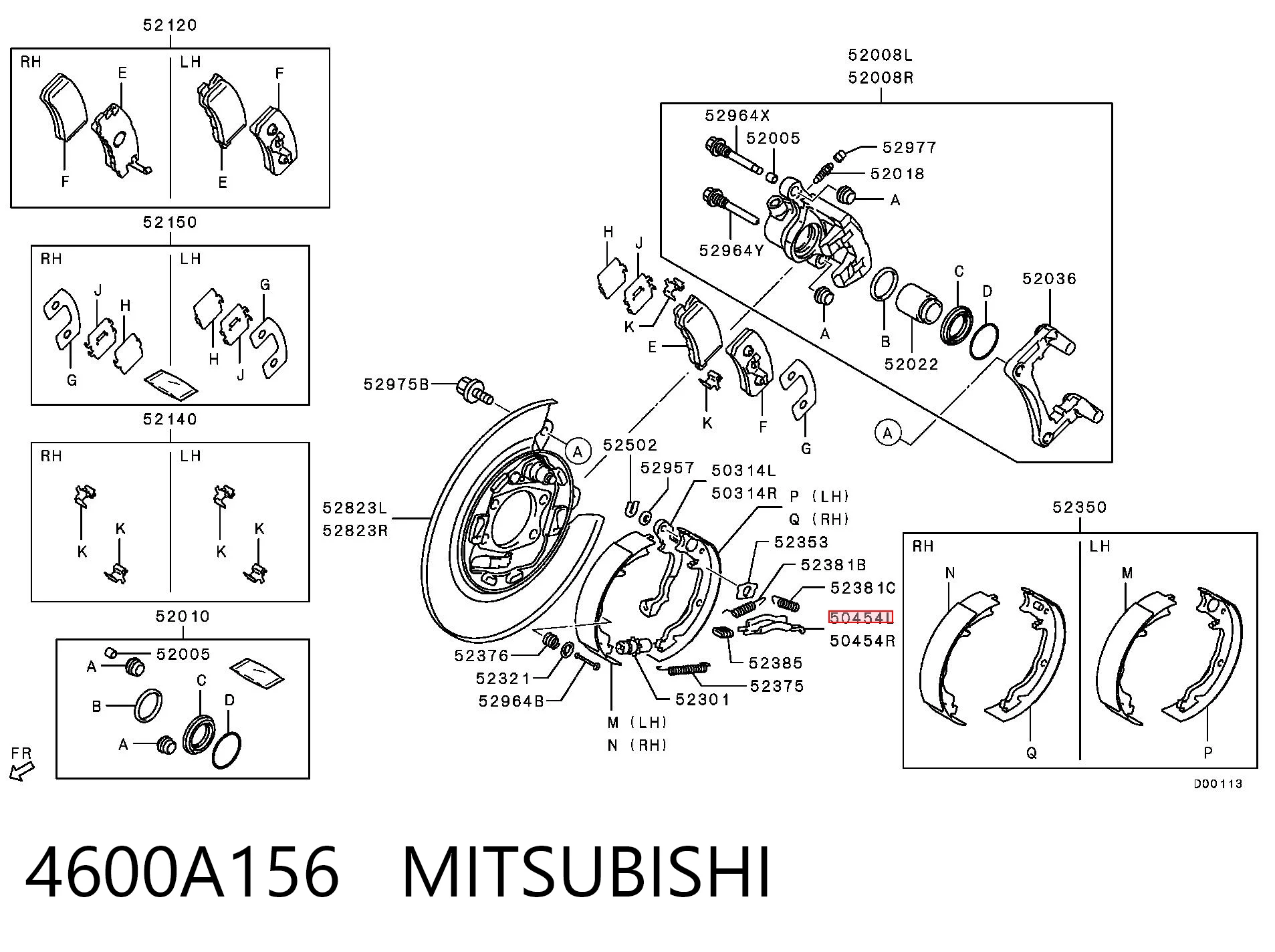 4600A156 Mitsubishi