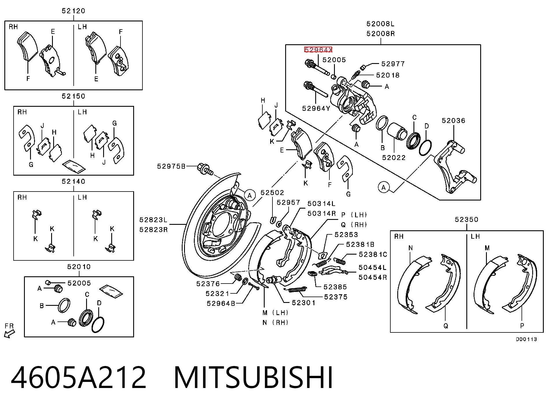 4605A212 Mitsubishi