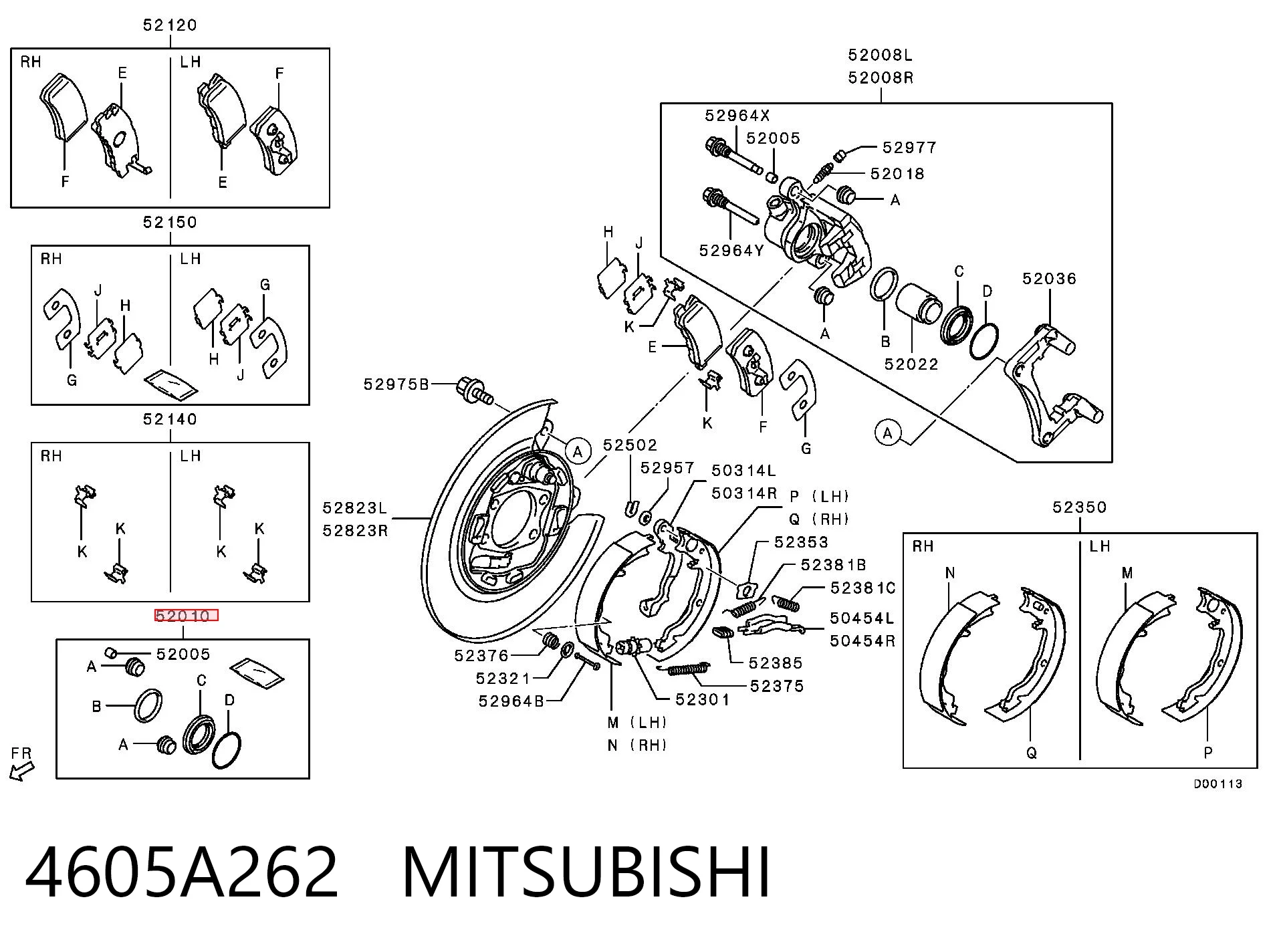 4605A262 Mitsubishi