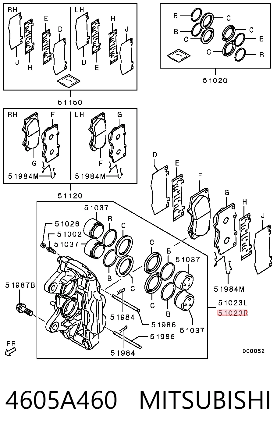 4605A460 Mitsubishi