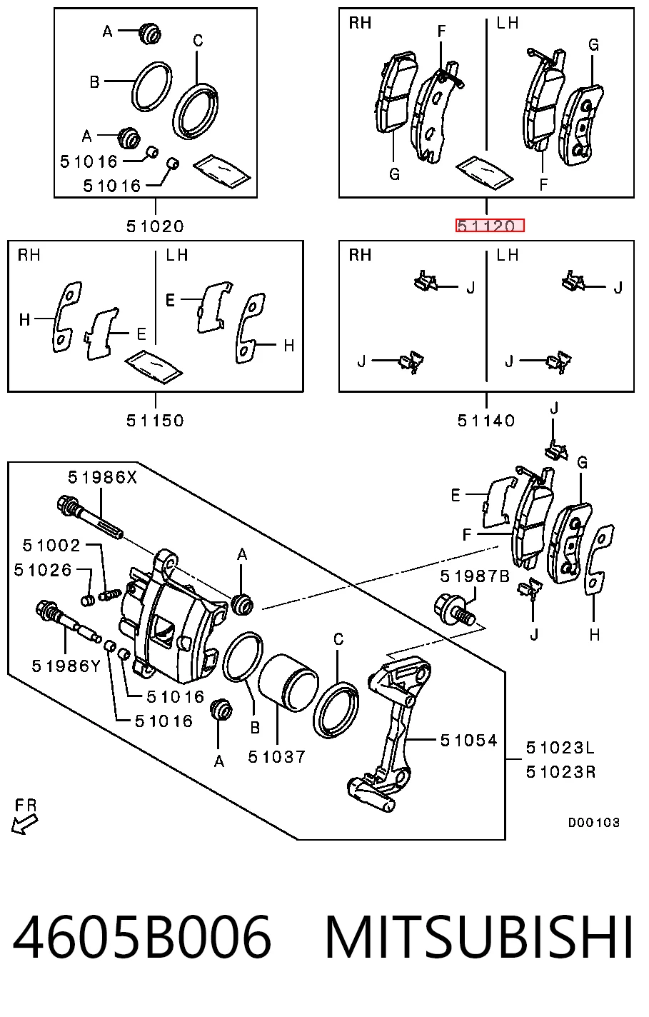 4605B006 Mitsubishi