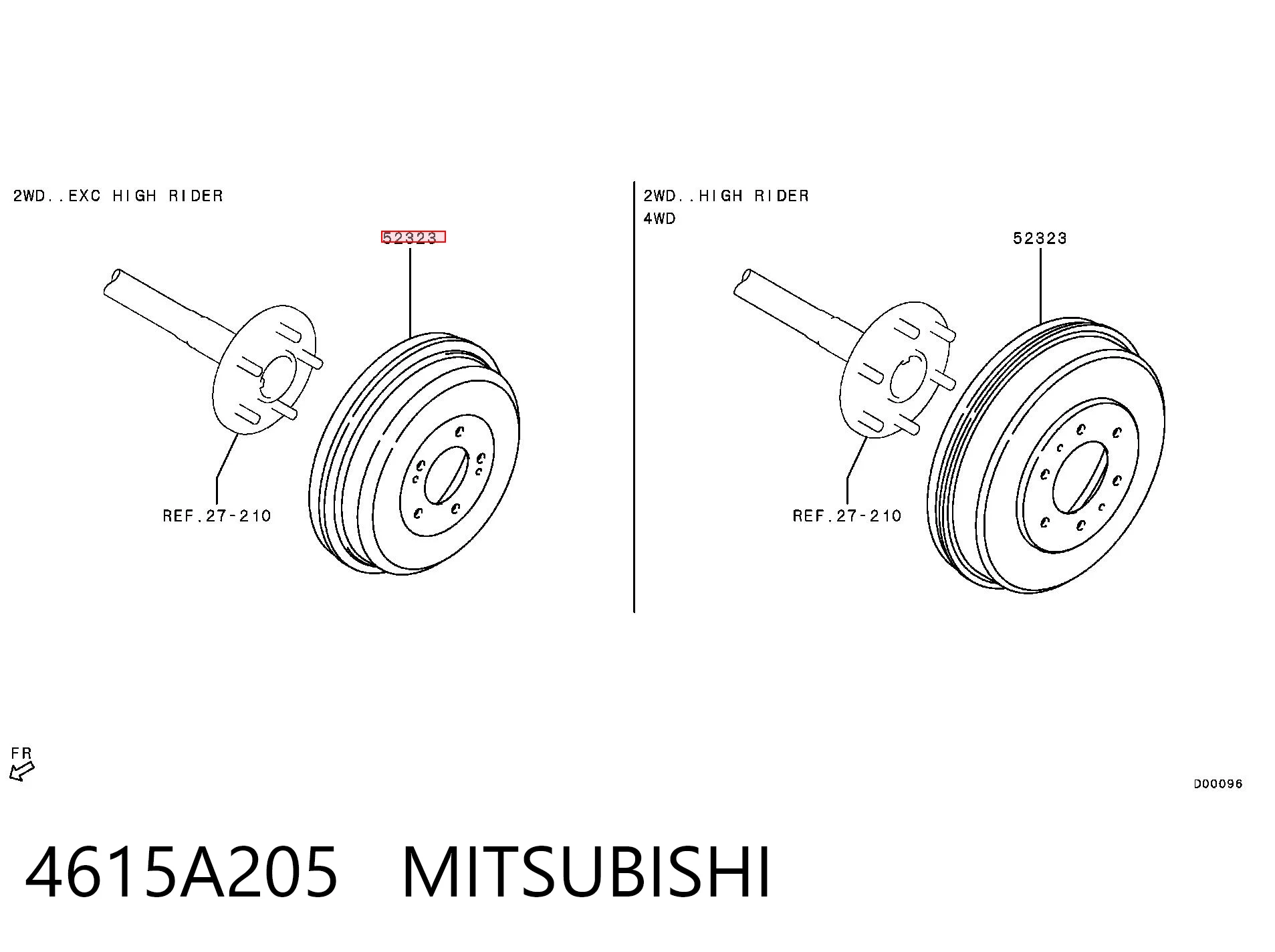 4615A205 Mitsubishi