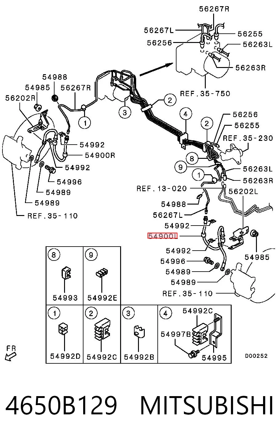 4650B129 Mitsubishi