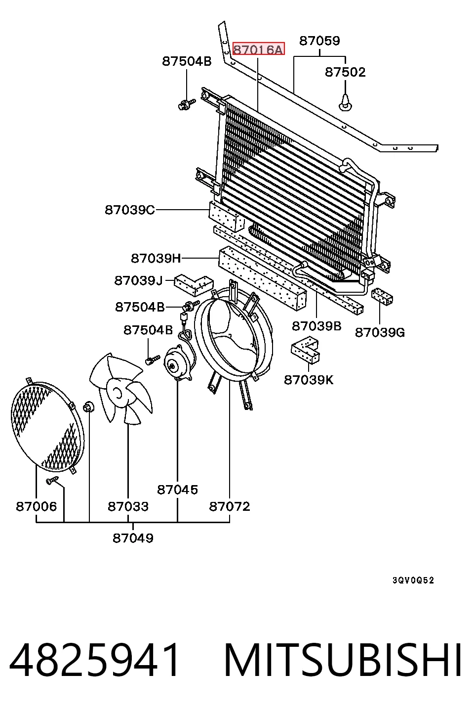Radiador de aparelho de ar condicionado Mitsubishi L 200 preço, a partir de 37,49 USD