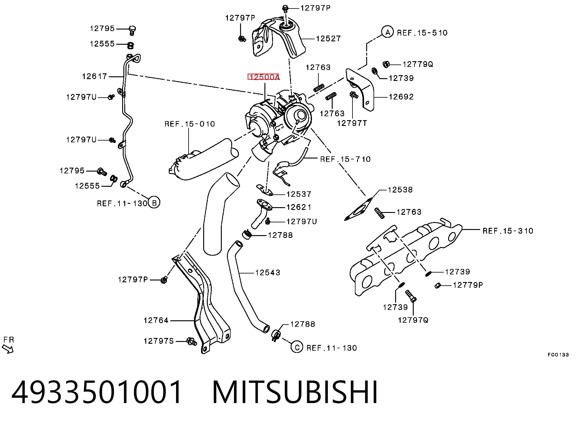 Turbina Market (OEM) 4933501003