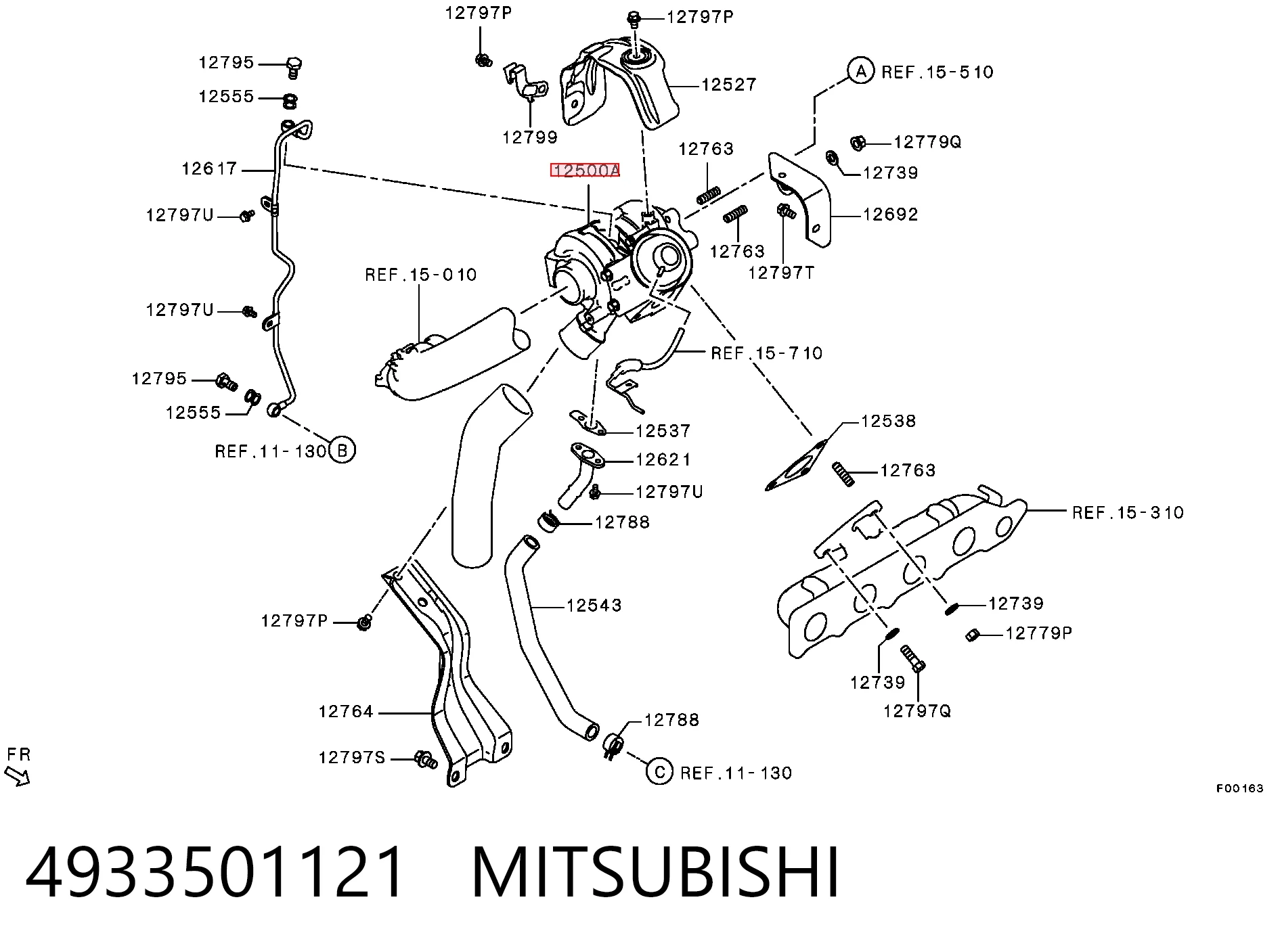  Turbina Mitsubishi Outlander III SUV (GF, GG) (2010 - 2022) III