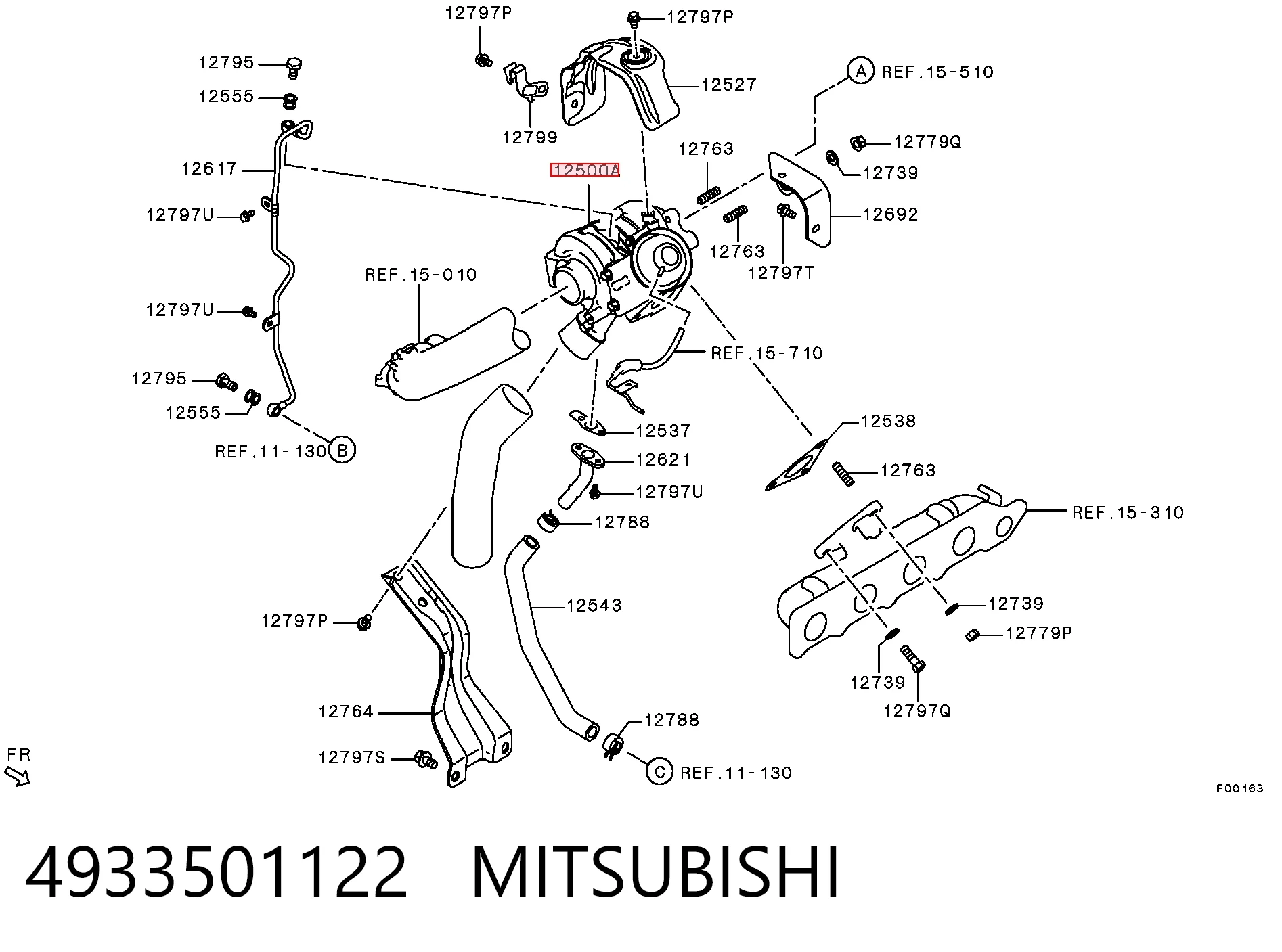 Turbina Mitsubishi Outlander preço, a partir de 380,34 USD