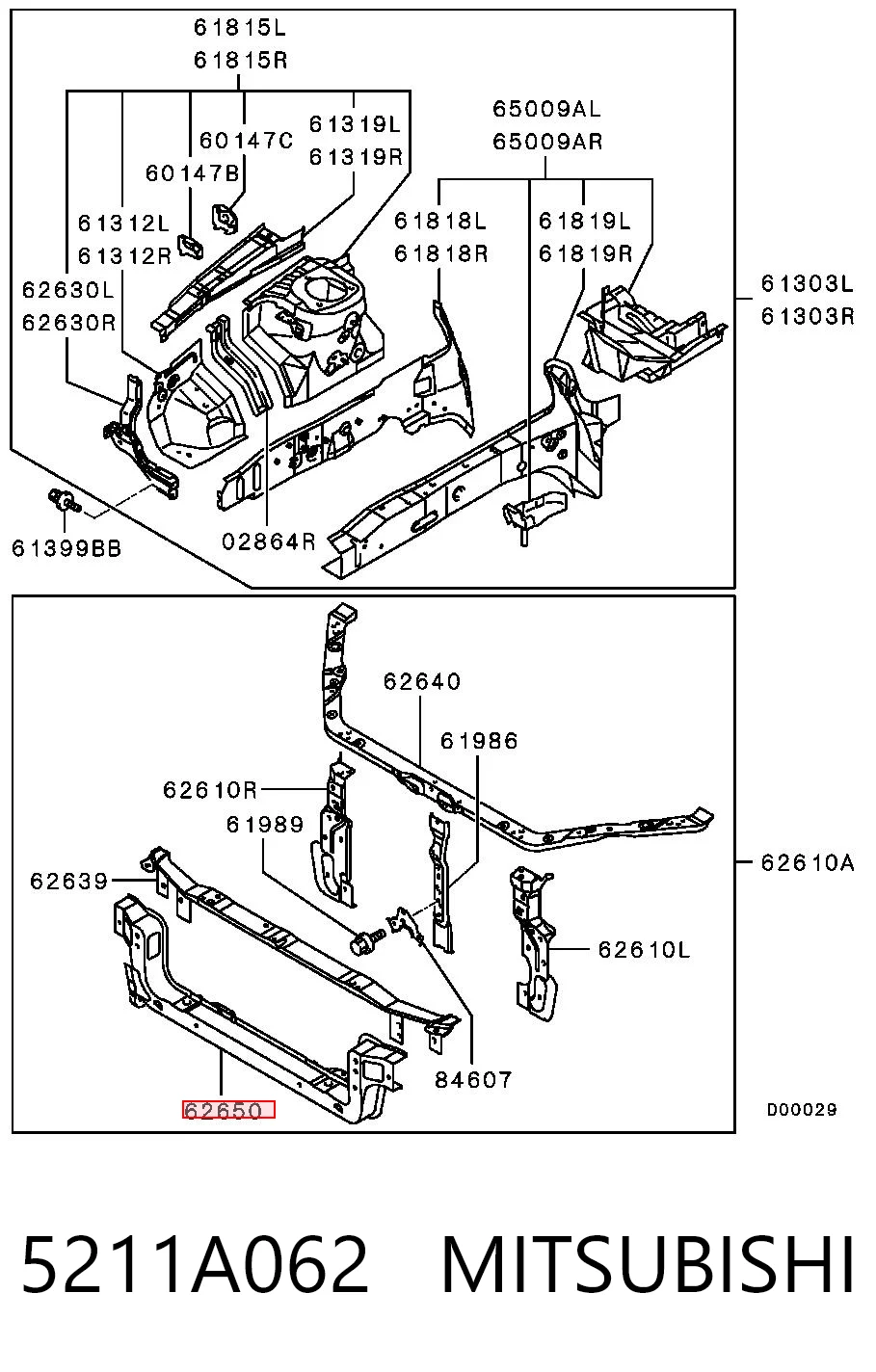 5211A062 Mitsubishi