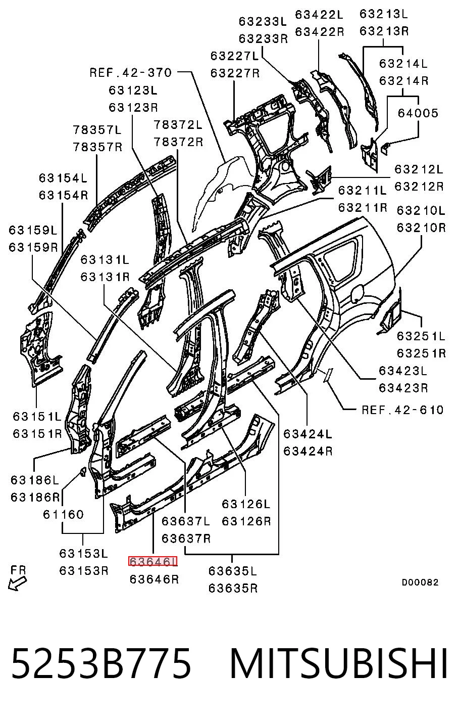 5253B775 Mitsubishi