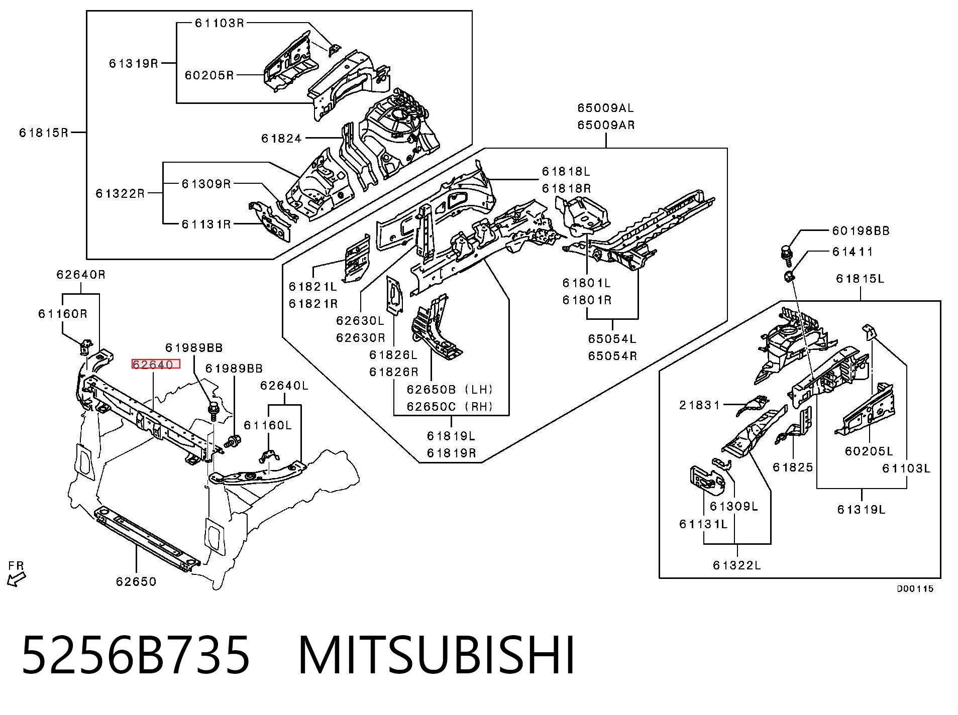 5256B735 Mitsubishi