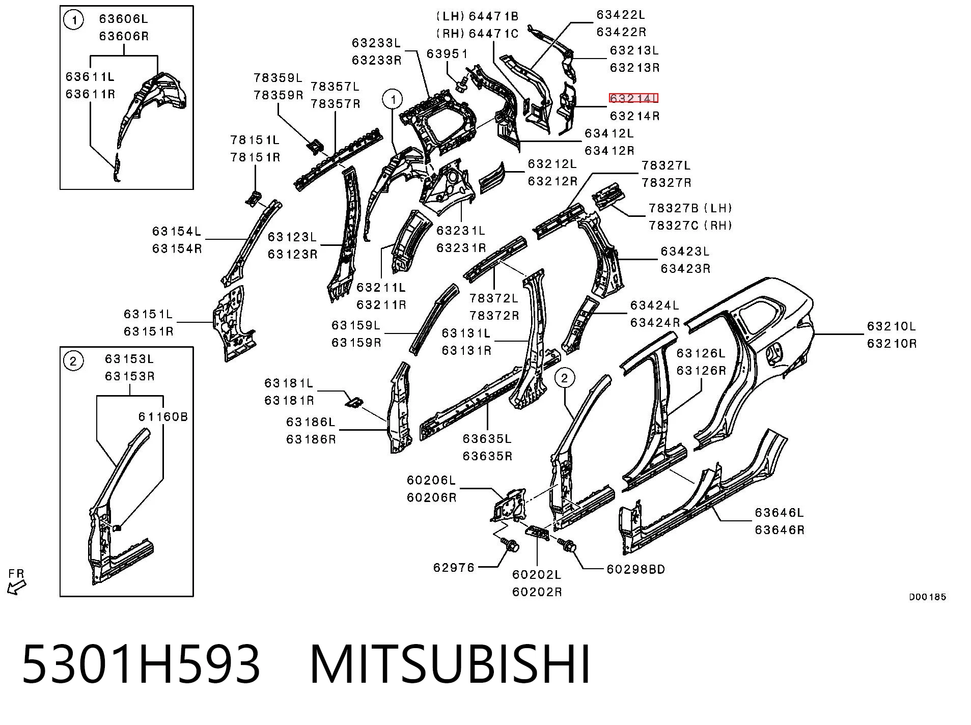5301H593 Mitsubishi 