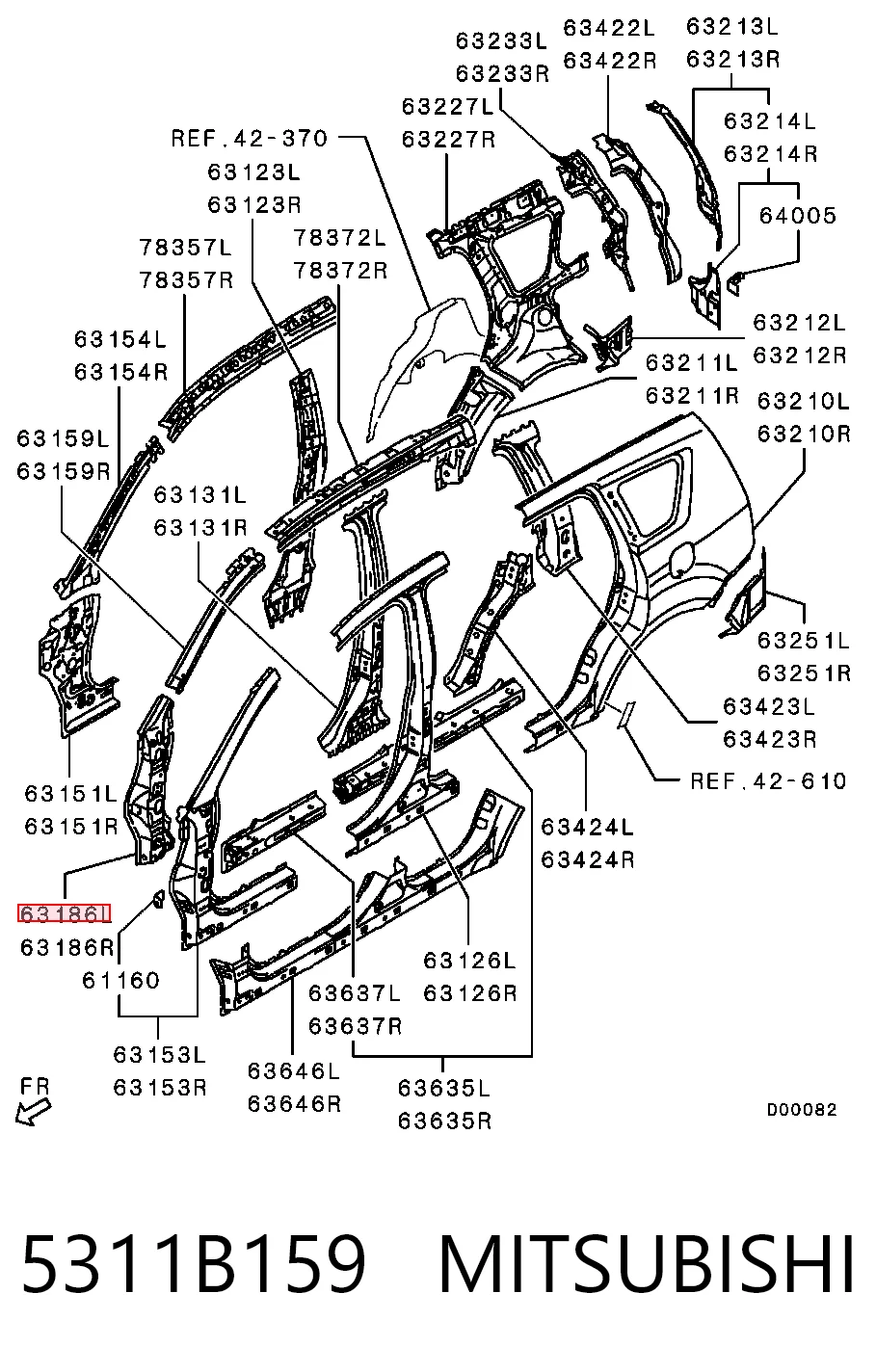 5311B159 Mitsubishi