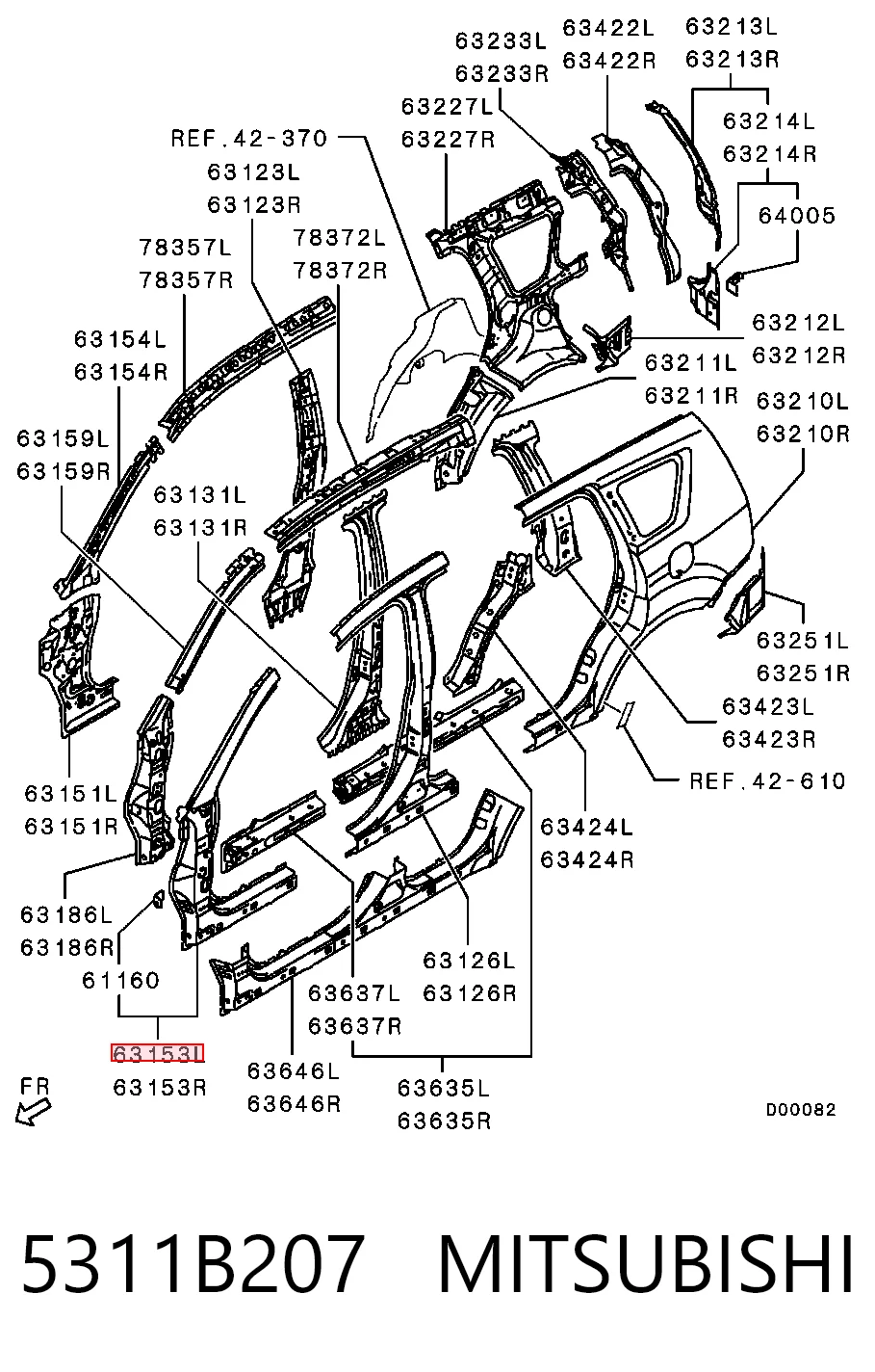 5311B207 Mitsubishi
