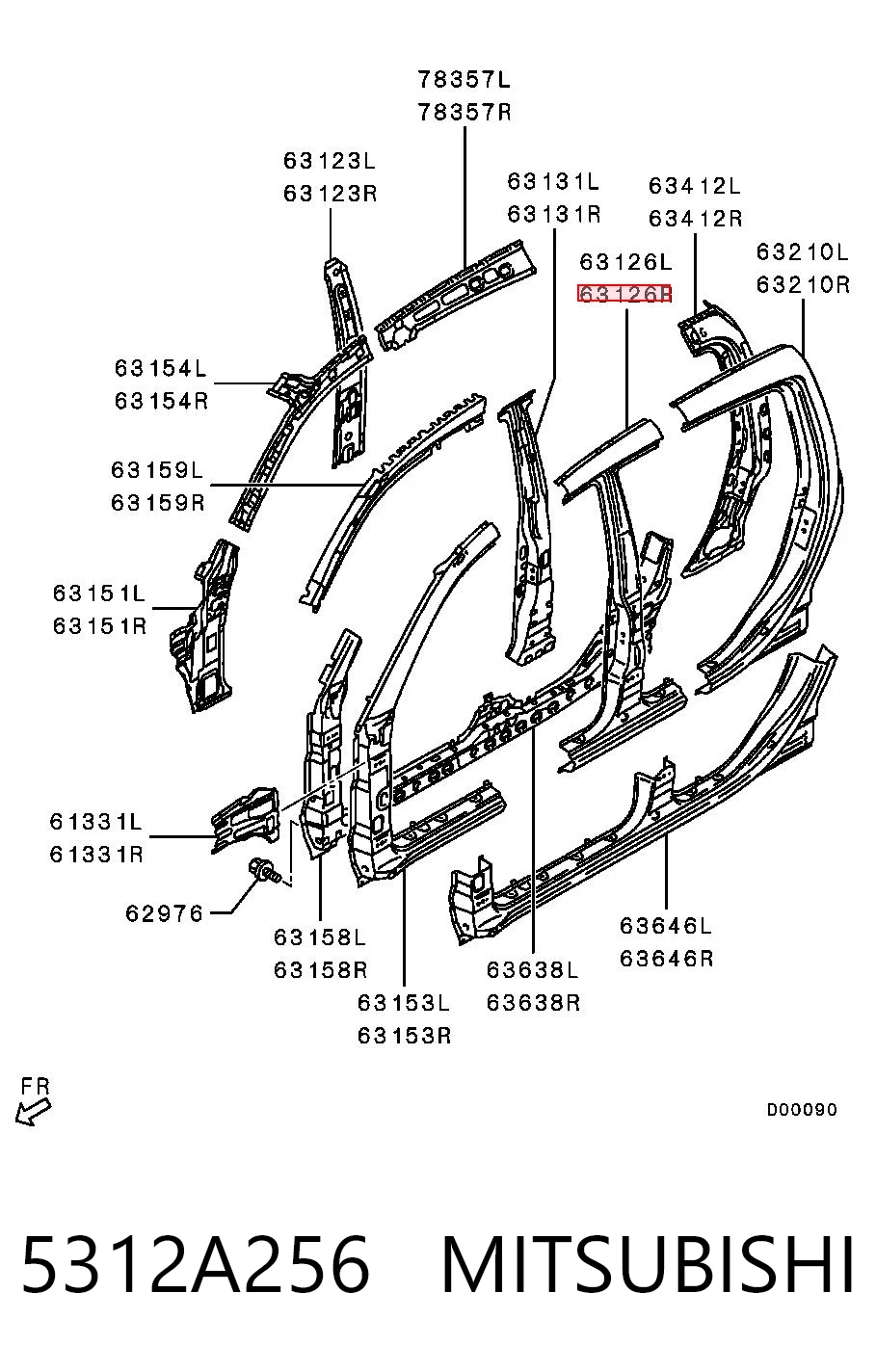 5312A256 Mitsubishi
