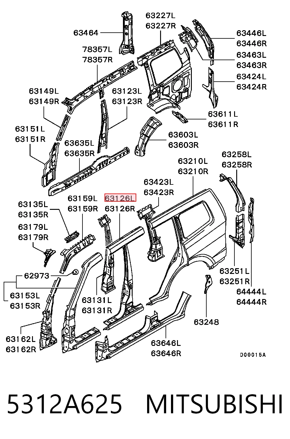 5312A625 Mitsubishi