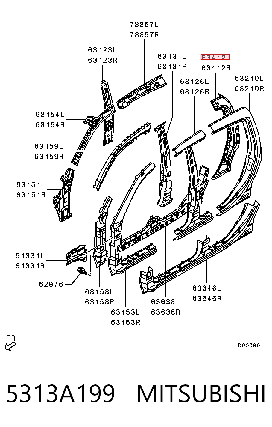 5313A199 Mitsubishi