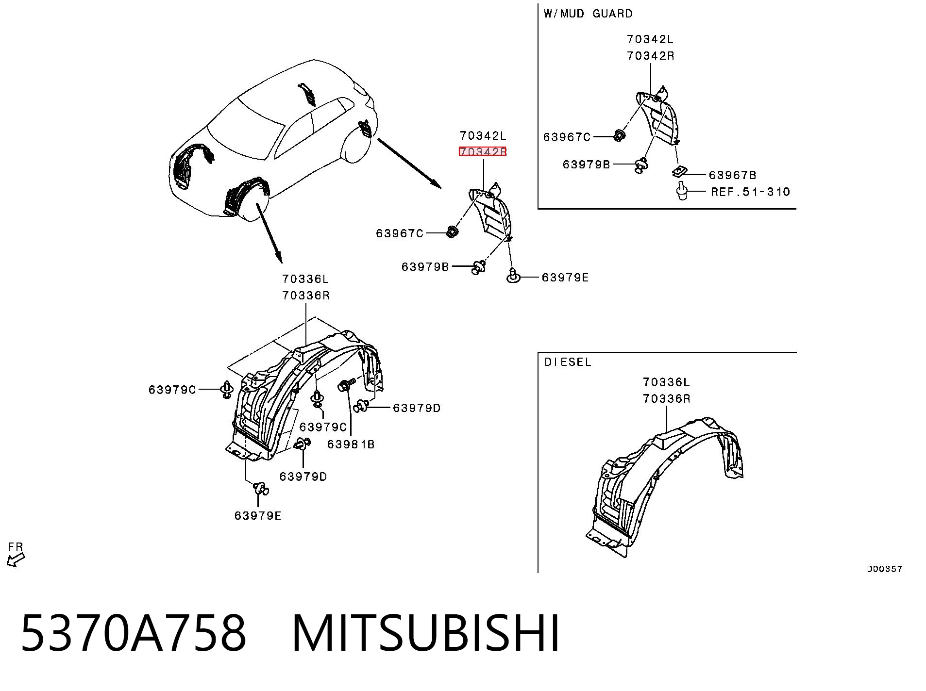 5370A758 Mitsubishi