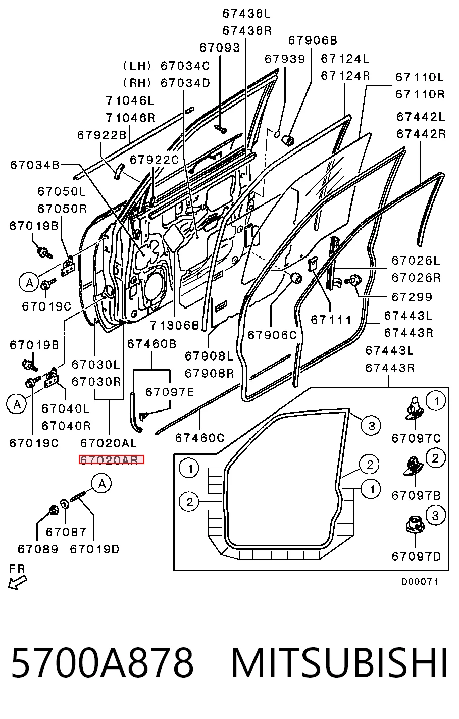 5700A878 Mitsubishi