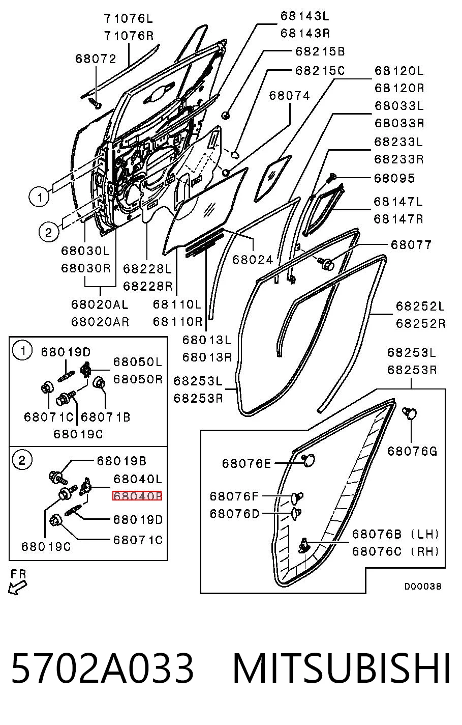 5702A033 Mitsubishi