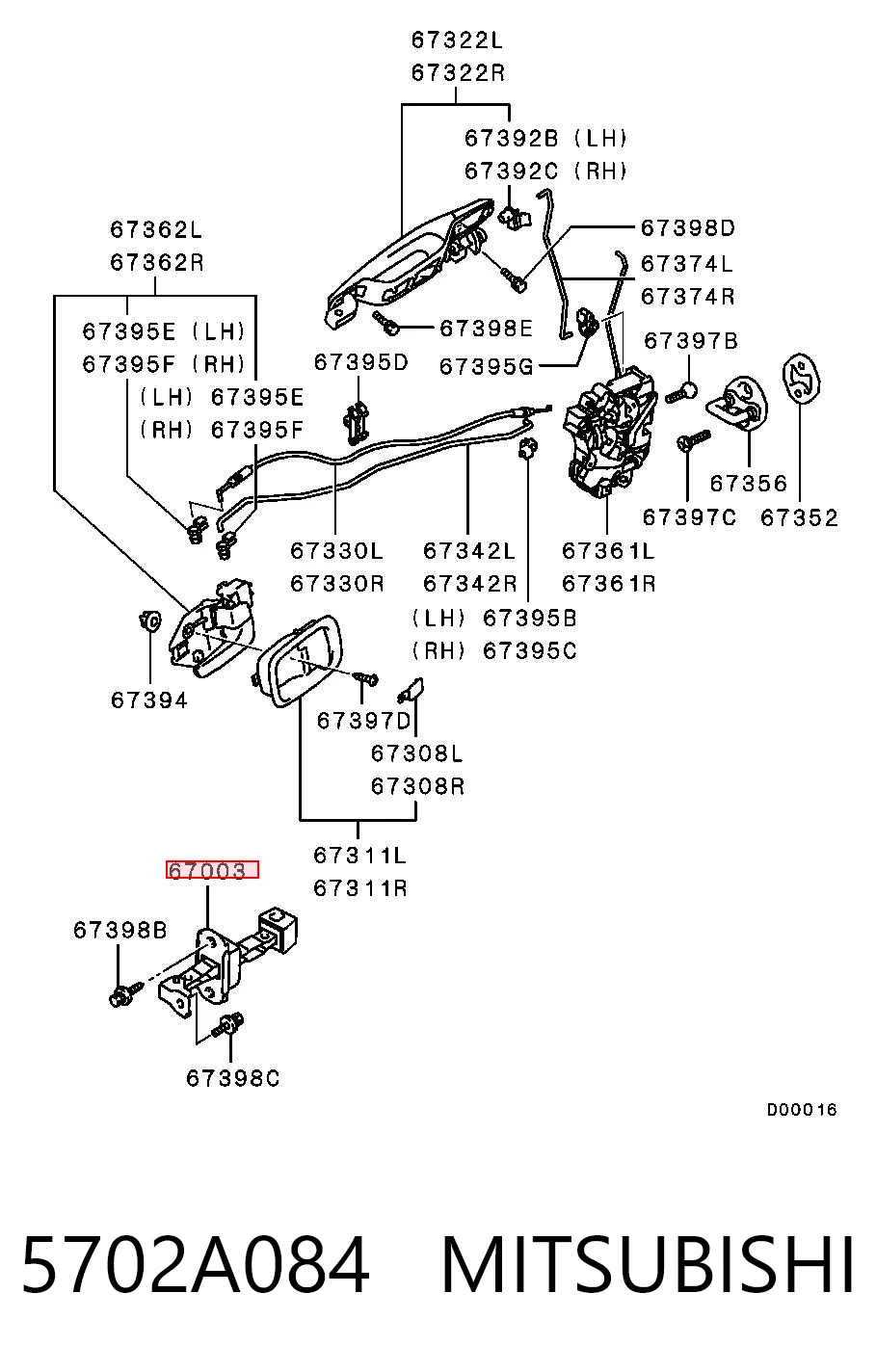 5702A084 Mitsubishi