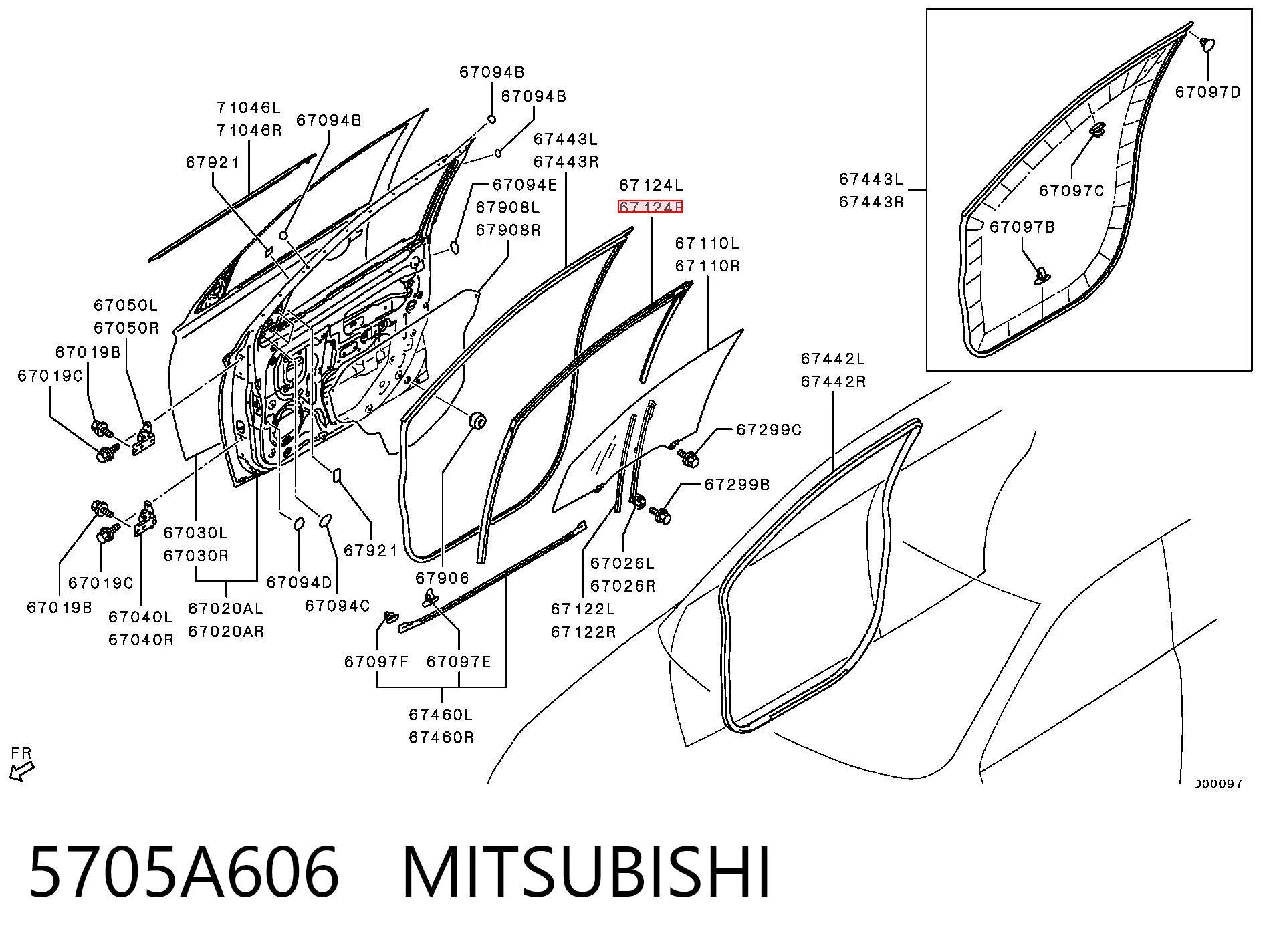 5705A606 Mitsubishi 