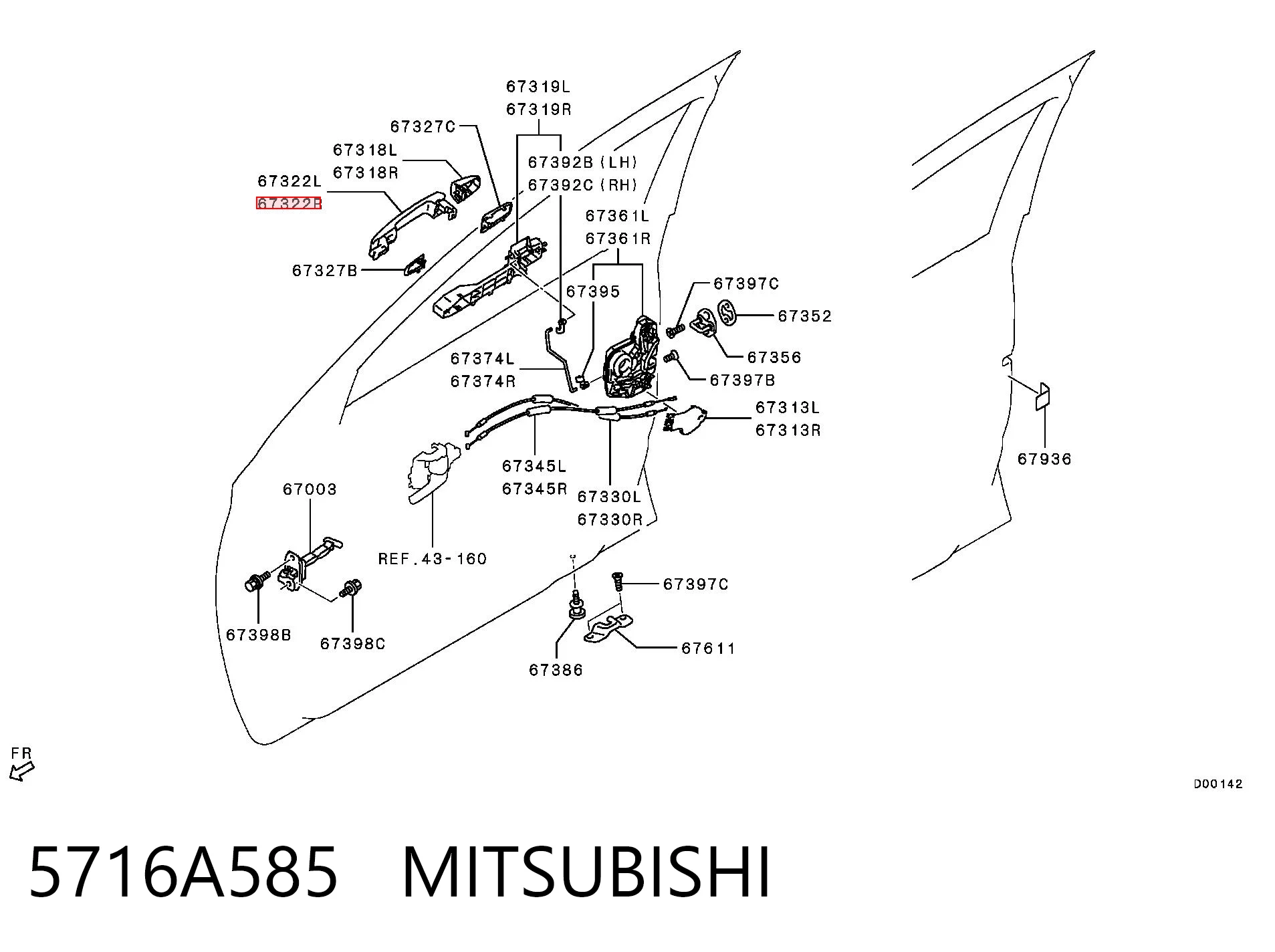5716A585 Mitsubishi 
