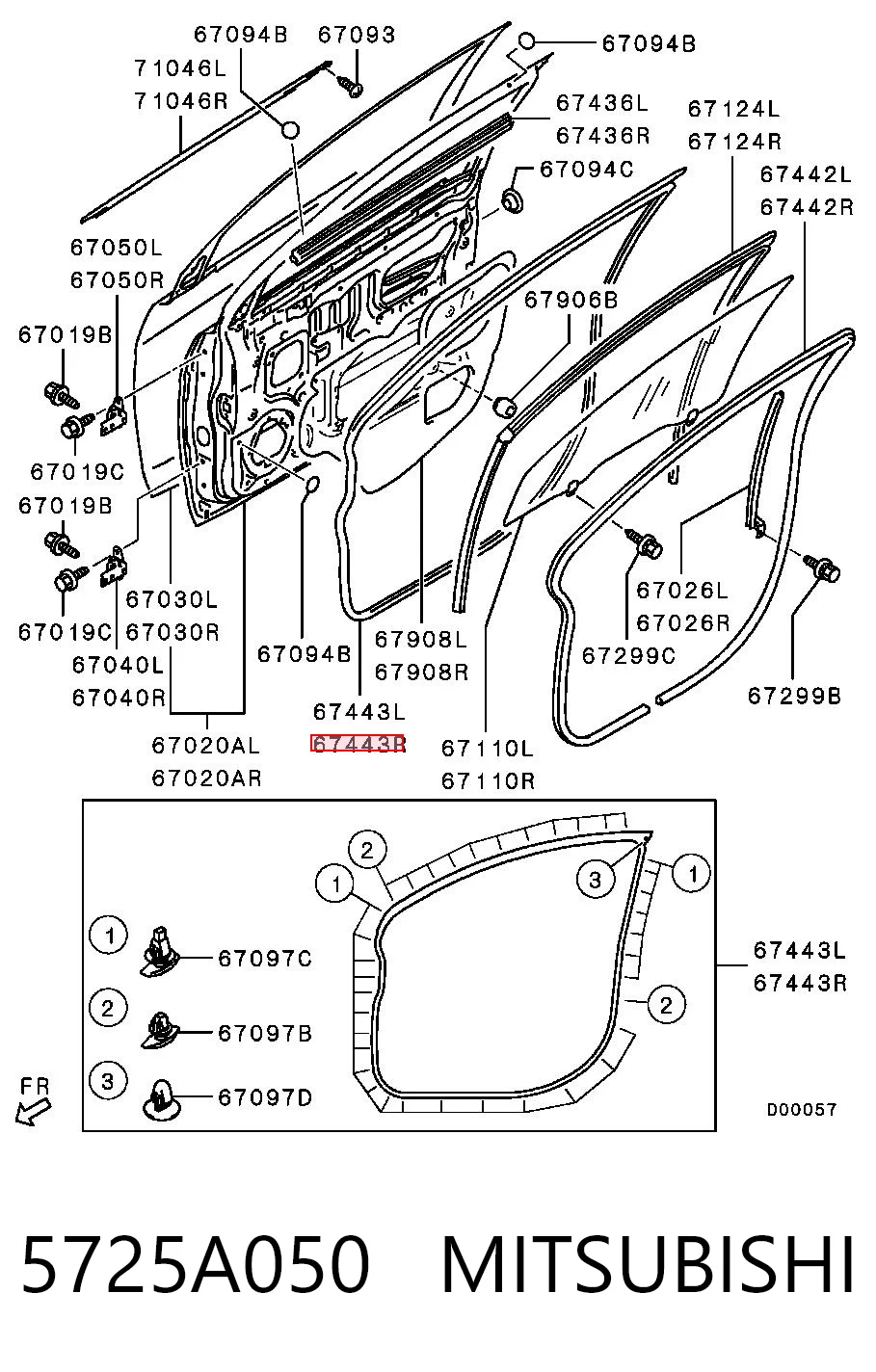 5725A050 Mitsubishi