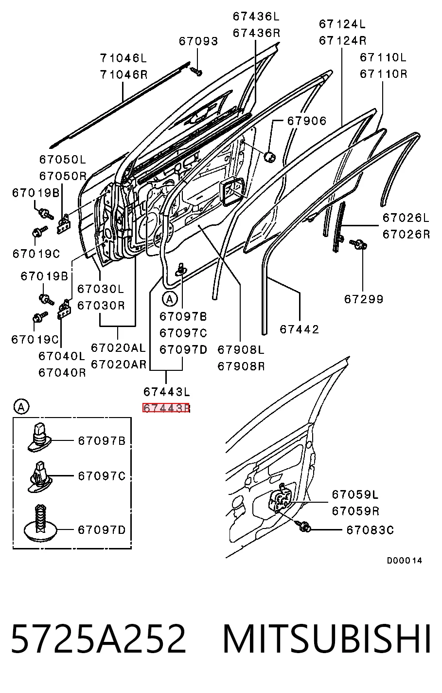 5725A252 Mitsubishi