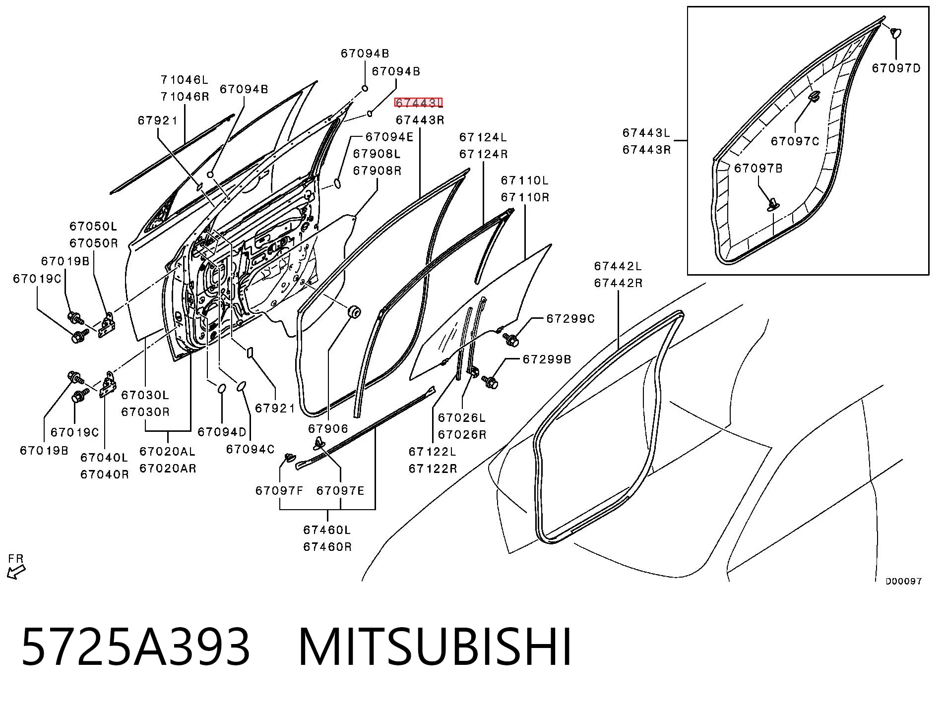 5725A393 Mitsubishi