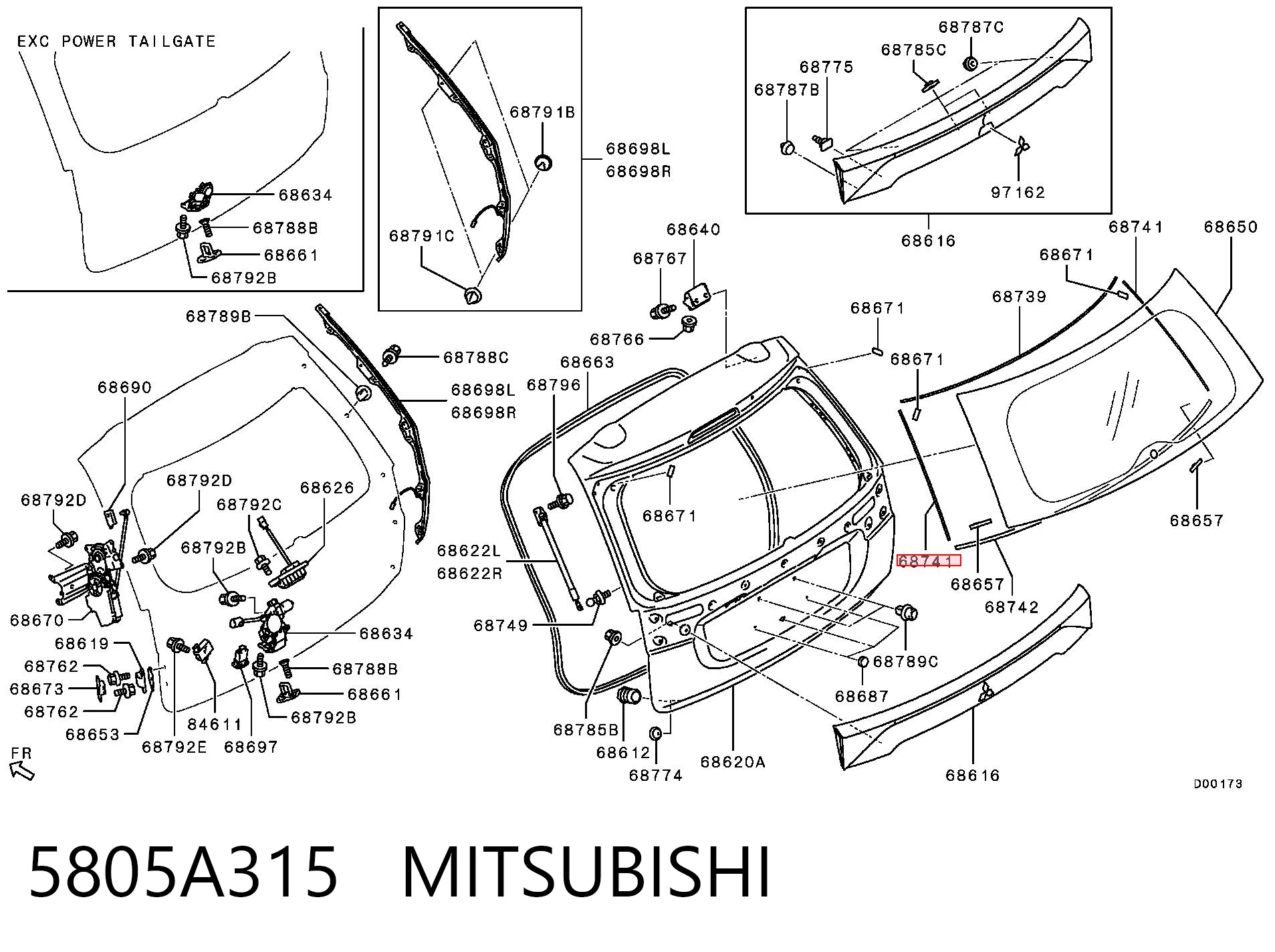 5805A315 Mitsubishi