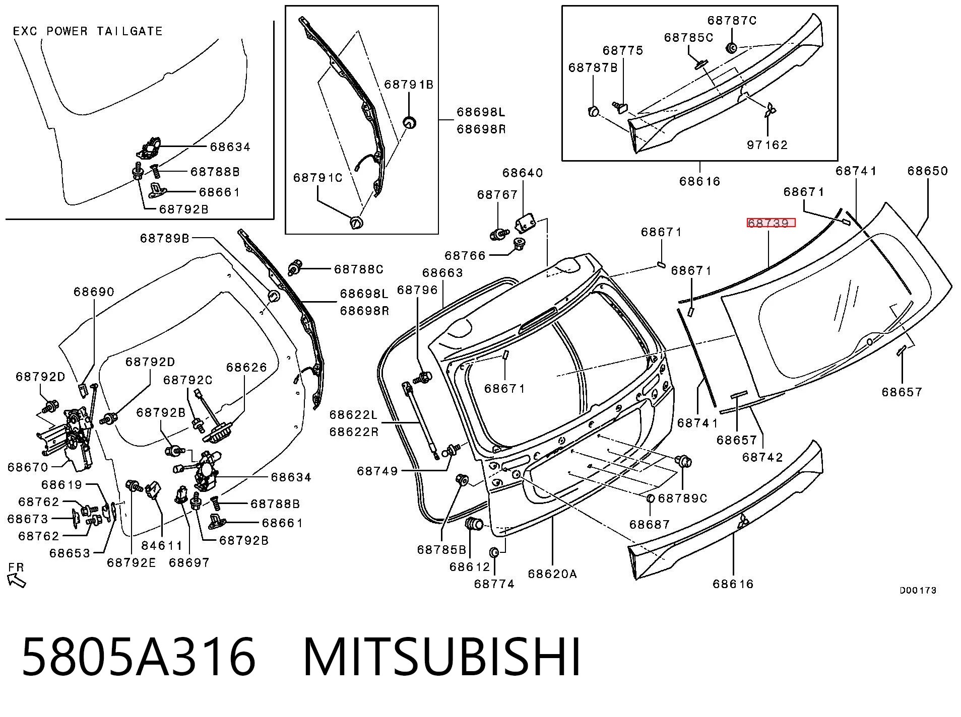 5805A316 Mitsubishi