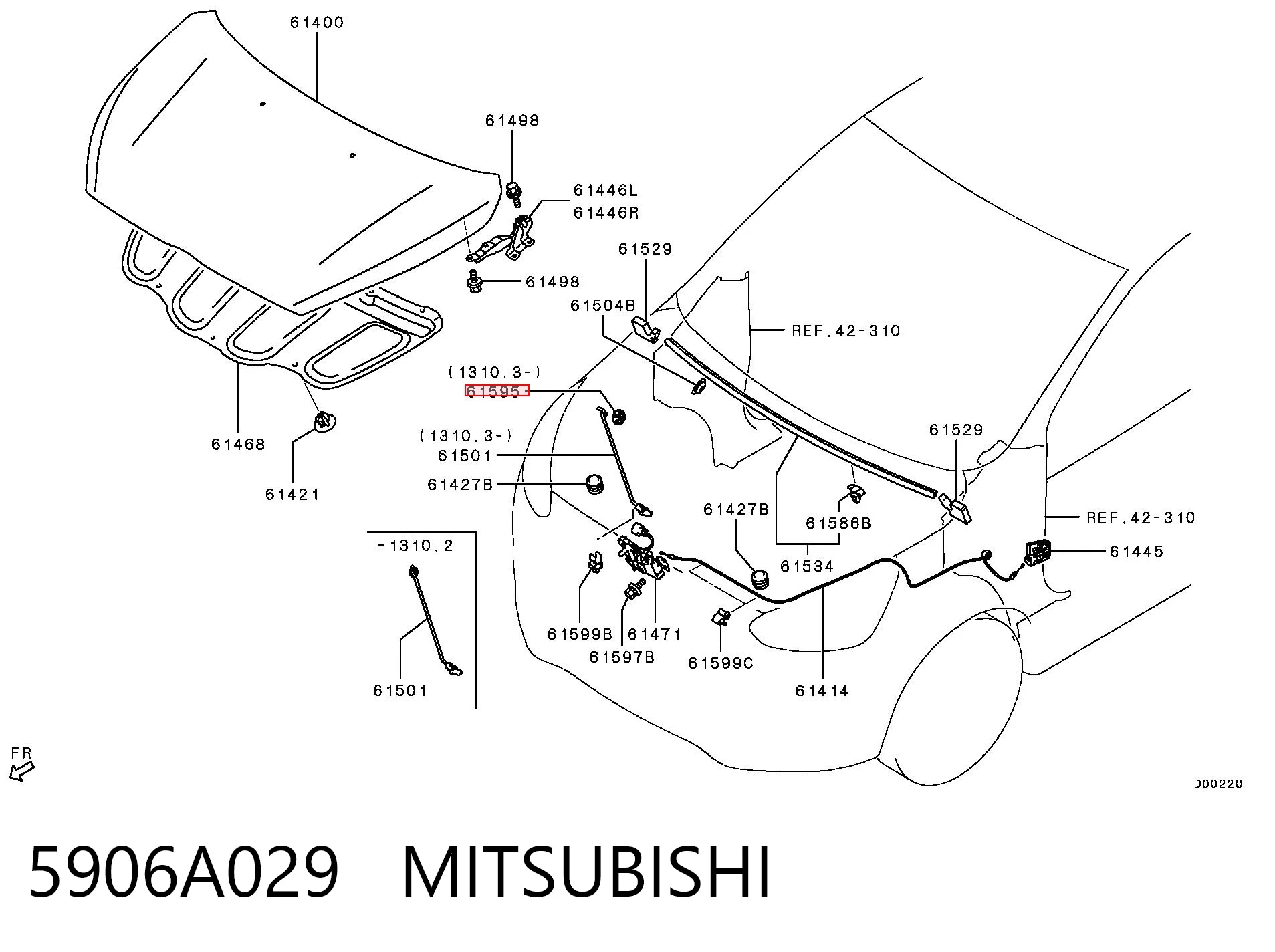 5906A029 Mitsubishi
